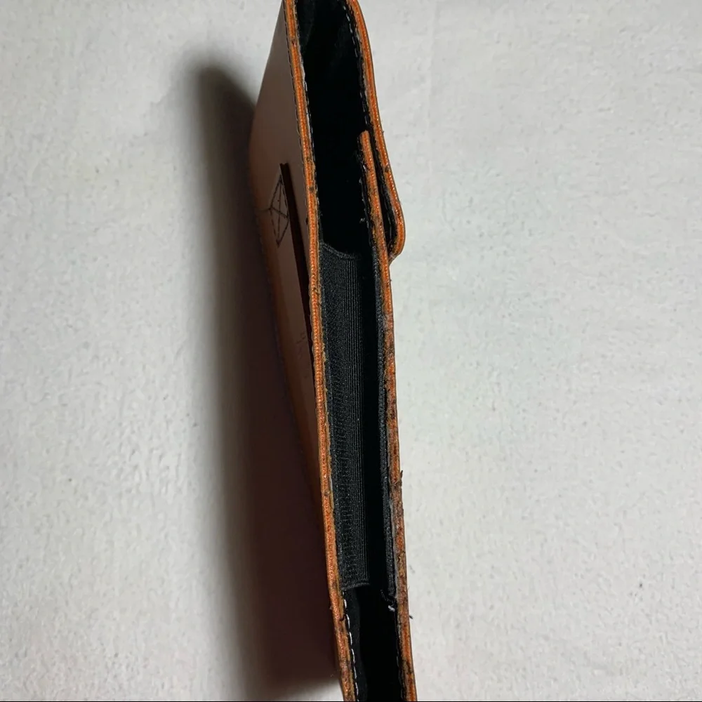 WESTERN LEATHER CELL PHONE CASE,‎ FUNDA VAQUERA DE CUERO COWBOY RODEO PHONE CASE - Picture 8 of 9